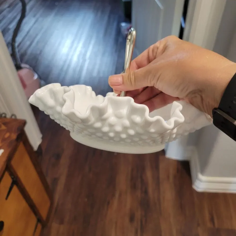 Fenton vtg hobnail